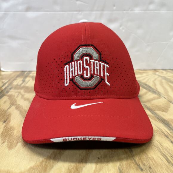 Ohio State Buckeyes Hat Nike Classic 99 Dri-Fit Cap Fitted M/L Flex-Fit Swoosh - Picture 1 of 11